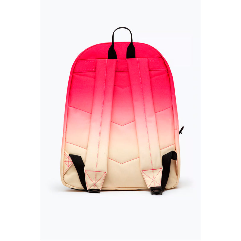 Hype Soft Pink & Peach Backpack (TWLG-804_1SZ)