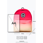 Hype Soft Pink & Peach Backpack (TWLG-804_1SZ)