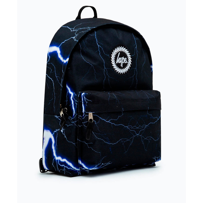 Hype Lightning Crest Siyah Unisex Sırt Çantası