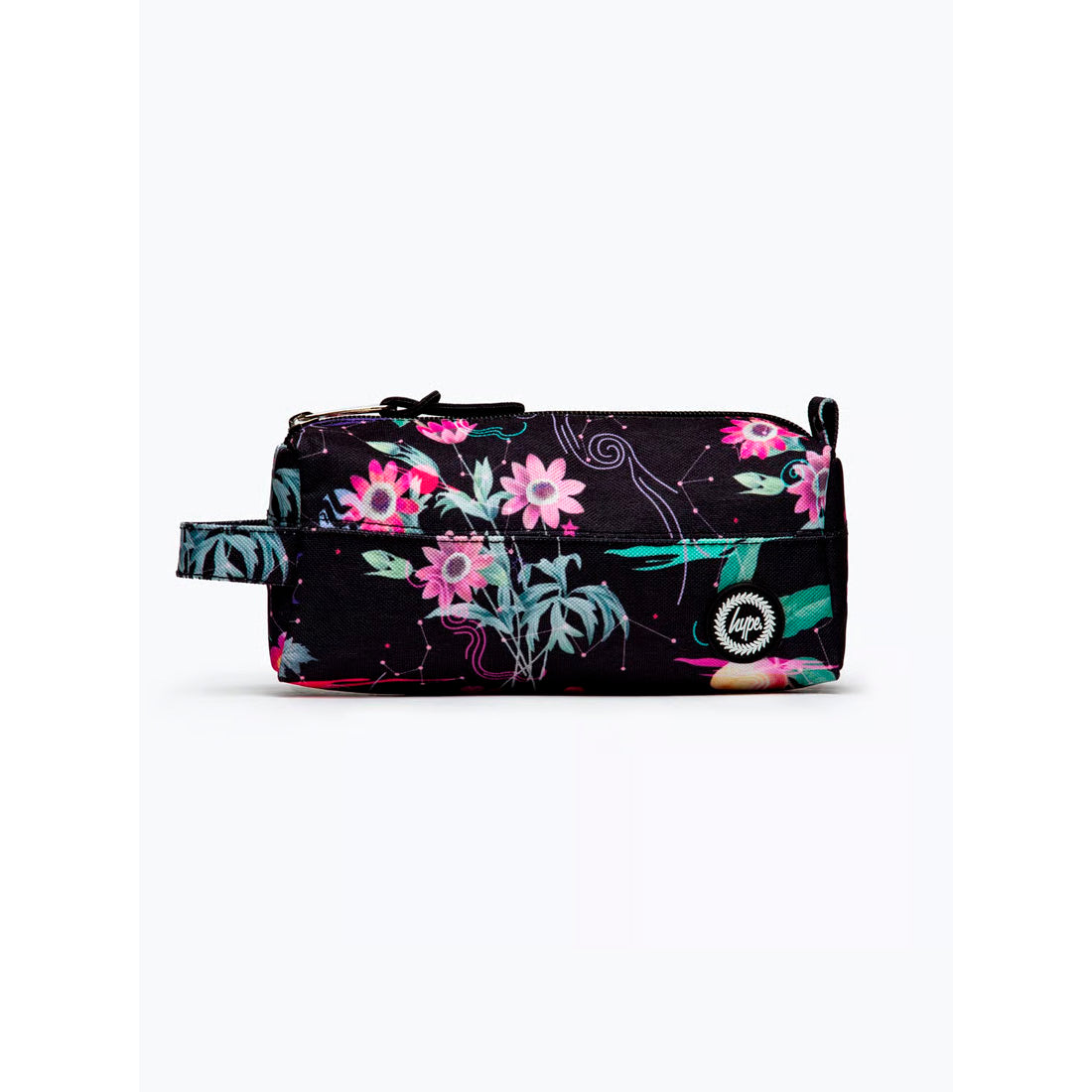 Hype Unisex Black Mystıc Flower Crest Pencil Case (ZVLR-675_1SZ)
