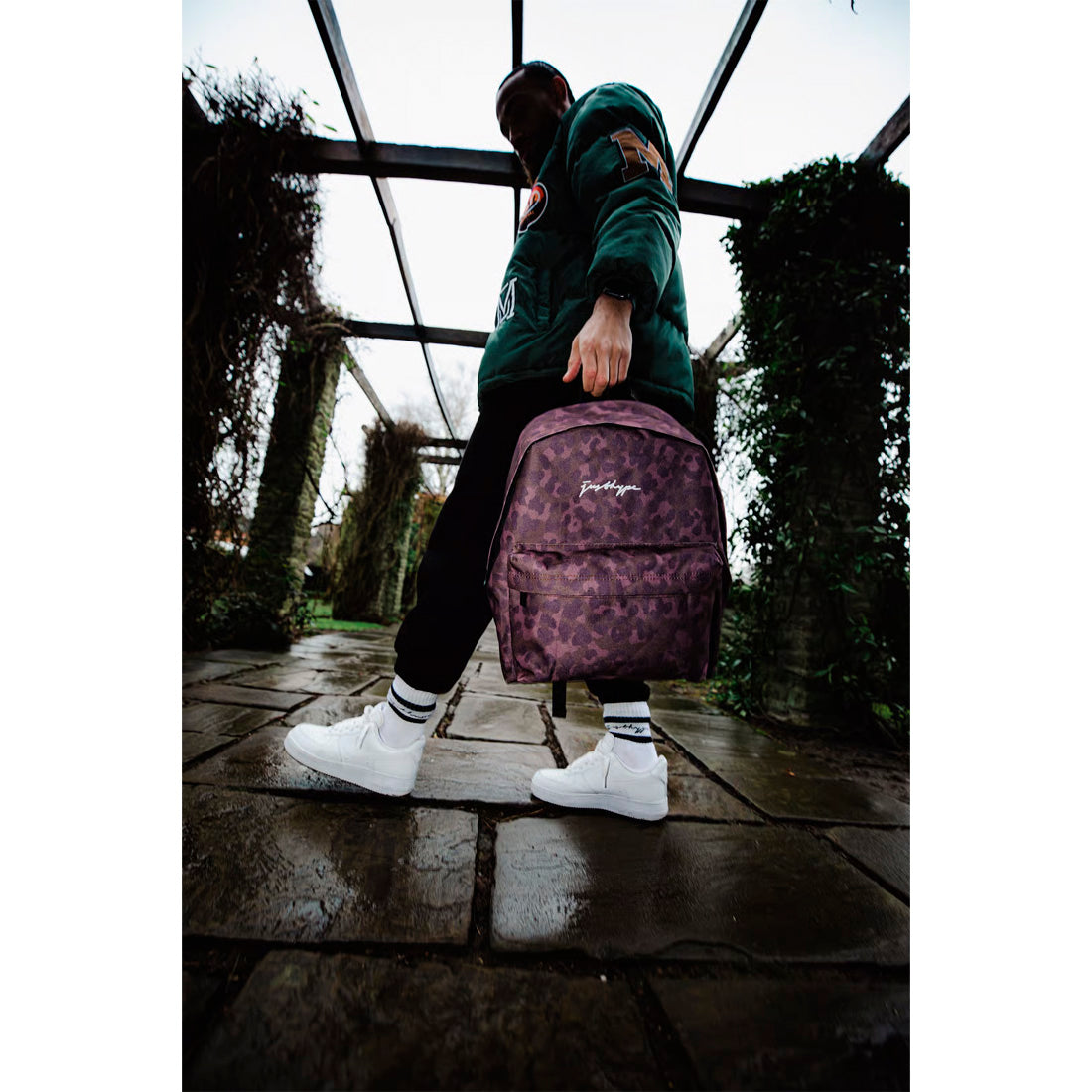 Hype Unisex Brown Choc Cat Scrıbble Backpack (ZVLR-655_1SZ)