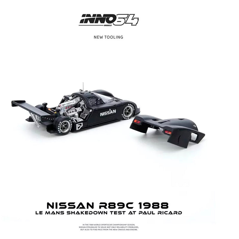 Inno Nissan R89C Le Mans Shakedown Test At Paulin64-R89C-Lmt1988