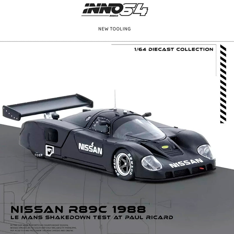 Inno Nissan R89C Le Mans Shakedown Test At Paulin64-R89C-Lmt1988