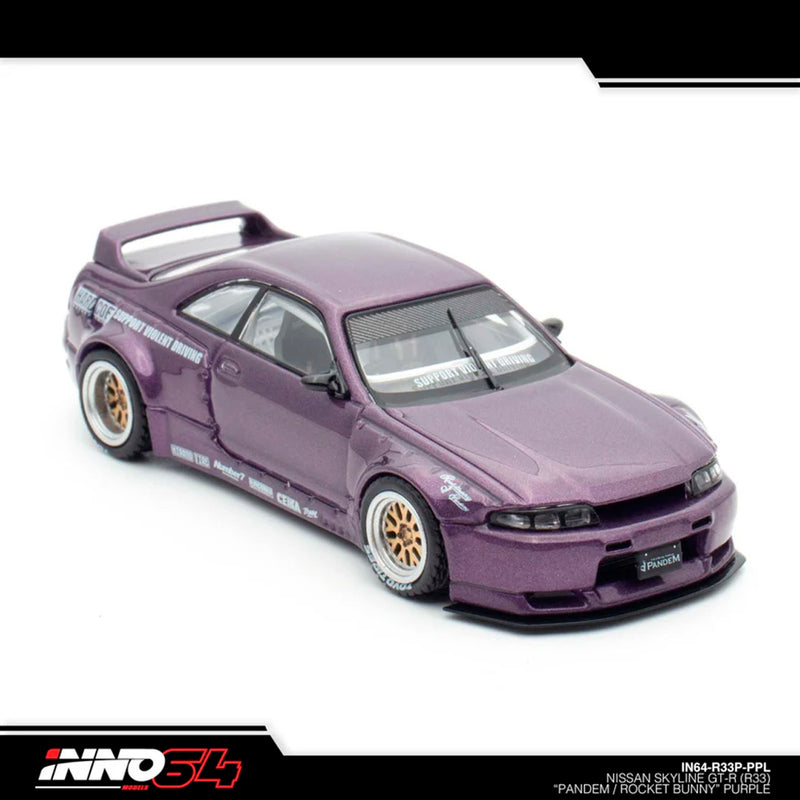 Inno Nissan Skyline Gt-R (R33) Pandem Rocket Bunnyin64-R33P-Ppl