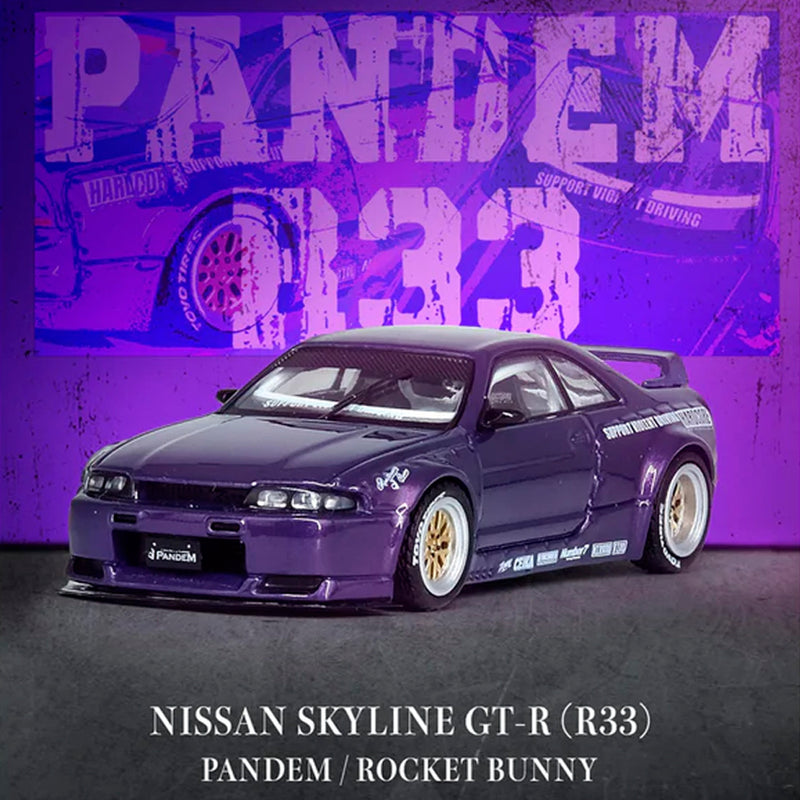Inno Nissan Skyline Gt-R (R33) Pandem Rocket Bunnyin64-R33P-Ppl