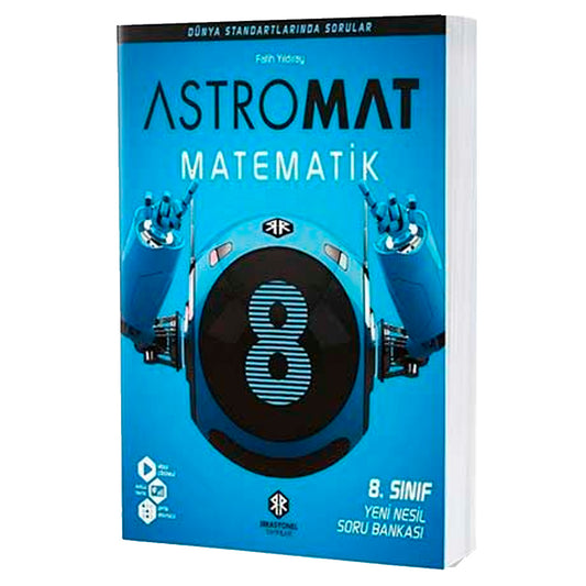 İrrasyonel Yayınları 8. Sınıf Matematik Astromat Yeni Nesil Soru Bankası