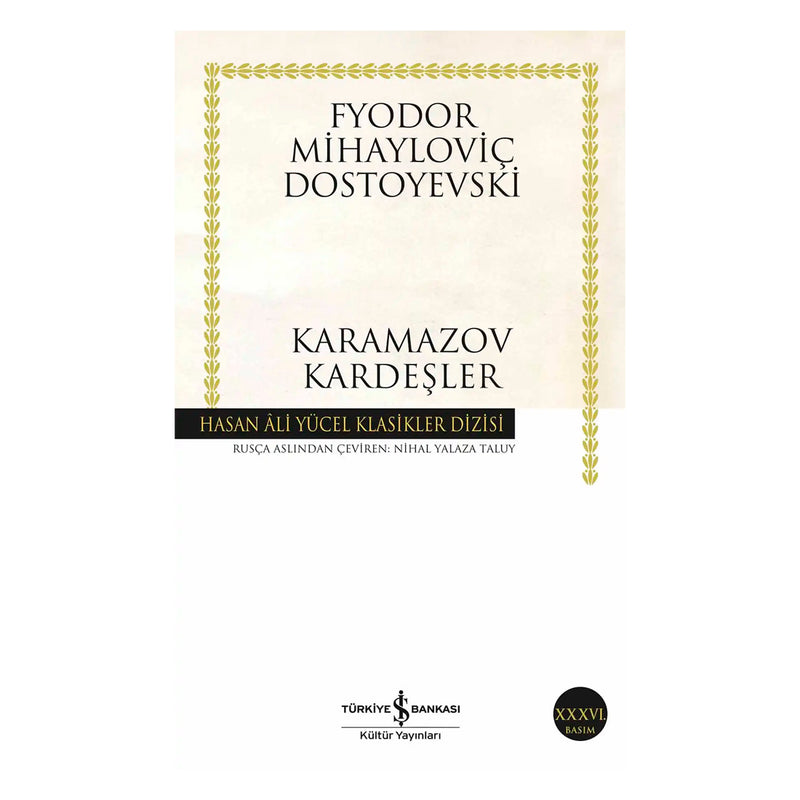 İş Bankası Kültür Yayınları Karamazov Kardeşler