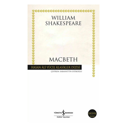 İş Bankası Kültür Yayınları Macbeth
