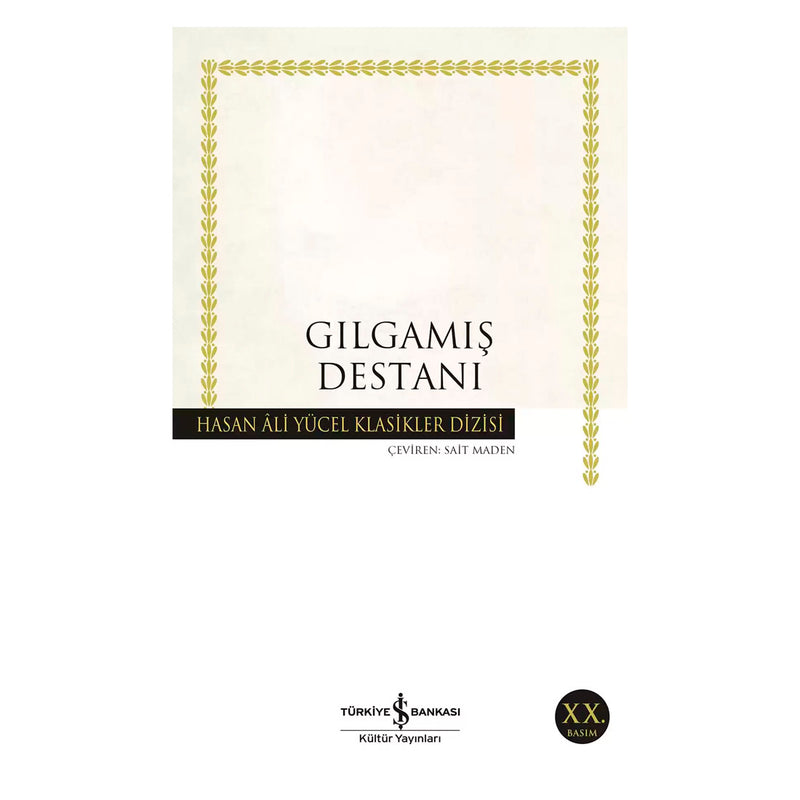 İş Bankası Yayınları Gılgamış Destanı