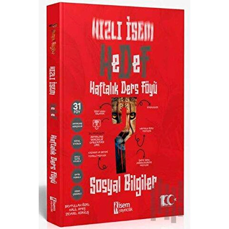 İsem Yayınları 7. Sınıf Sosyal Bilgiler Haftalık Ders Föyü