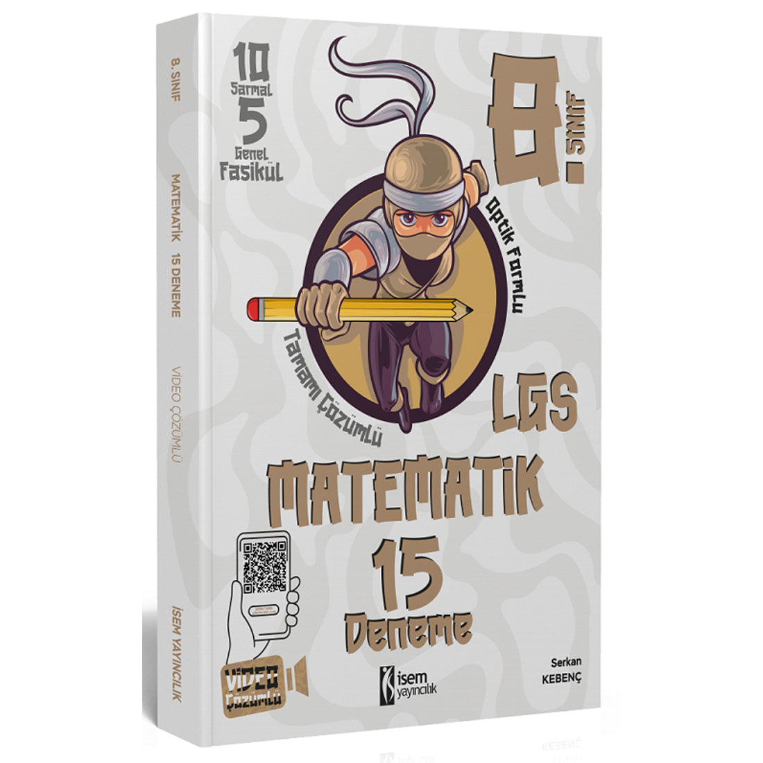 İsem Yayınları 8. Sınıf Matematik 15 Deneme 2023