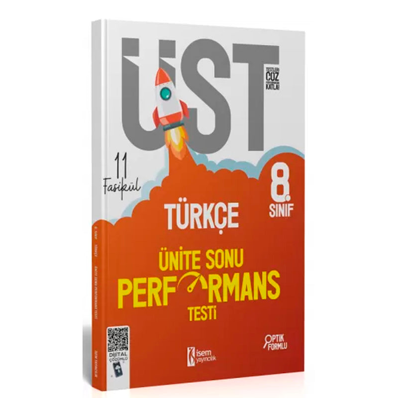 İsem Yayınları 8. Sınıf Türkçe Ünite Sonu Performans Testi 2023