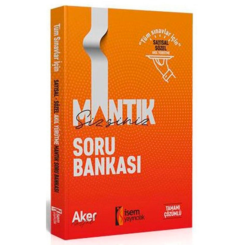 İsem Yayınları Mantık Sizsiniz Soru Bankası