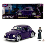 Jada Wednesday Volkswagen Beetle 1:24