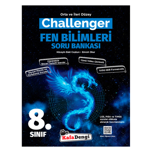 Kafa Dengi Yayınları 8. Sınıf LGS Fen Bilimleri Challenger Soru Bankası