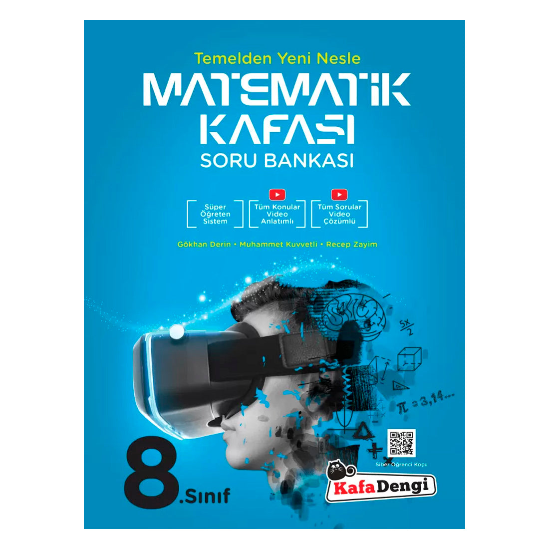 Kafa Dengi Yayınları 8. Sınıf LGS  Matematik Kafası Soru Bankası