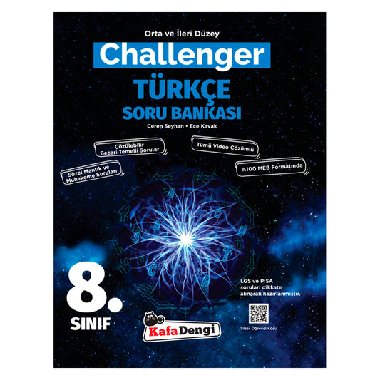 Kafa Dengi Yayınları Challenger 8. Sınıf Türkçe  Soru Bankası