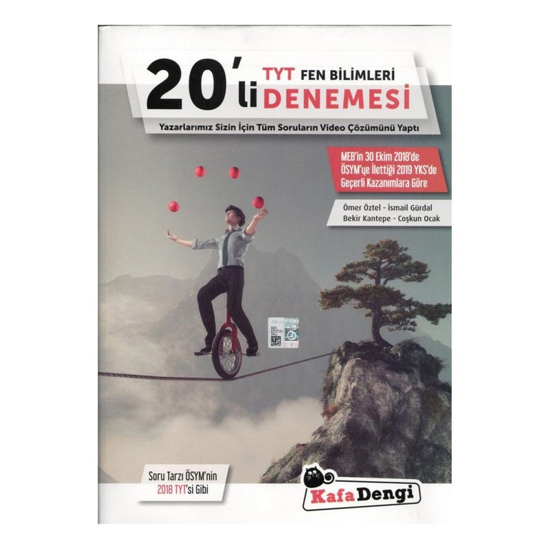 Kafa Dengi Yayınları TYT Fen Bilimleri 20 Deneme Seti