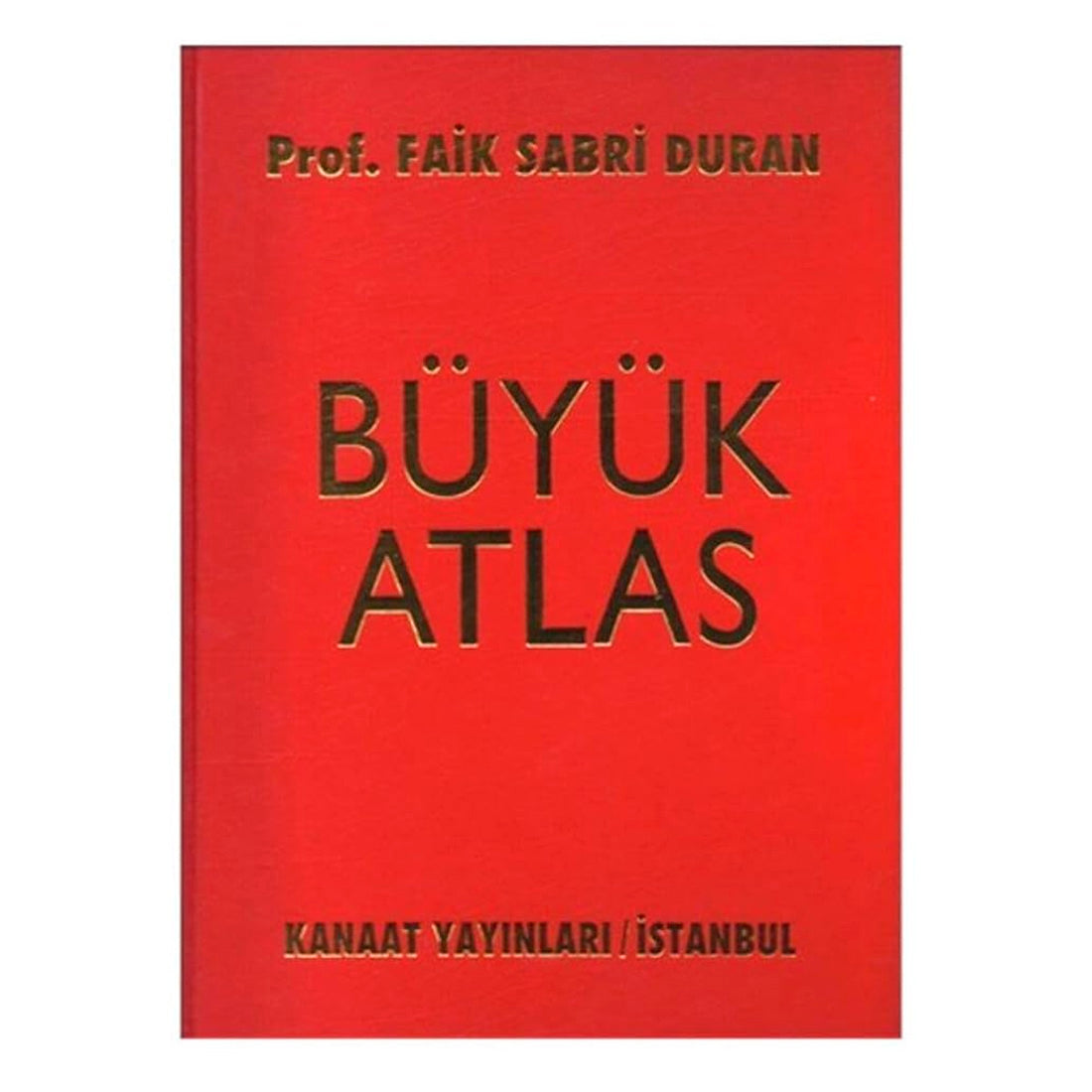 Kanaat Yayınları Golden Büyük Atlas Ciltli
