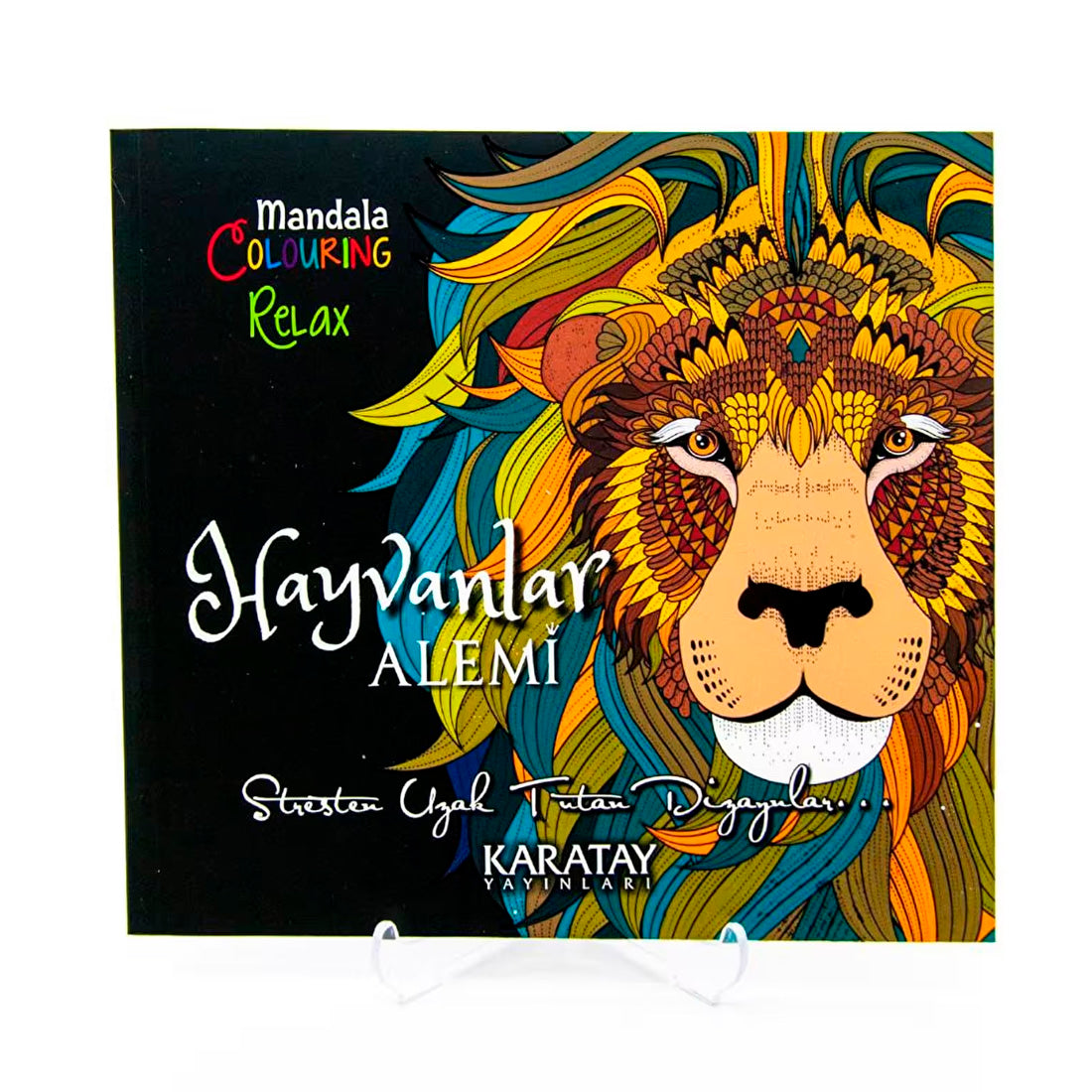 Karatay Yayınları Hayvanlar Alemi - Mandala Colouring Relax