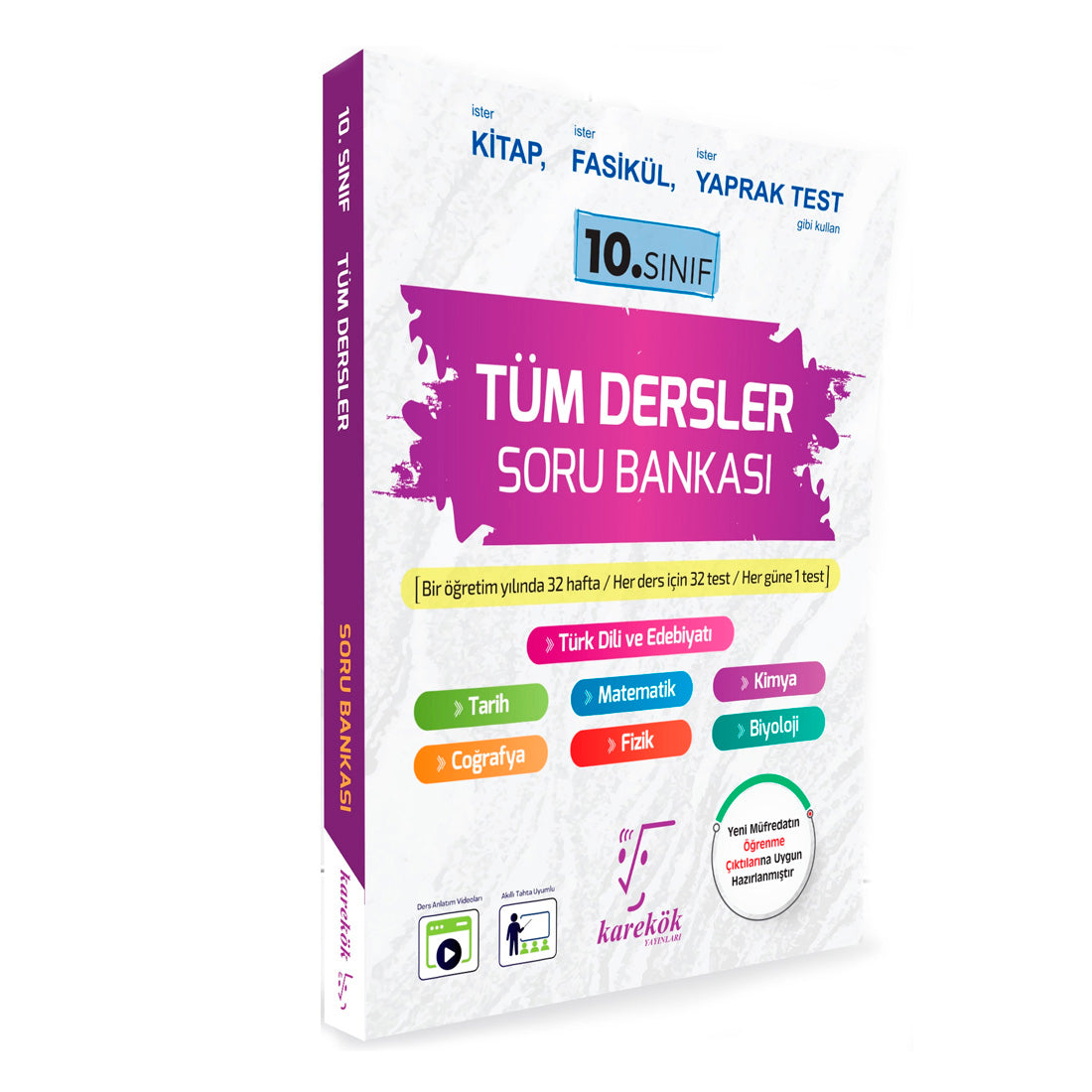 Karekök Yayınları 10. Sınıf Tüm Dersler Soru Bankası