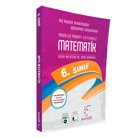 Karekök Yayınları 6. Sınıf Matematik MPS Konu Anlatımlı Soru Bankası
