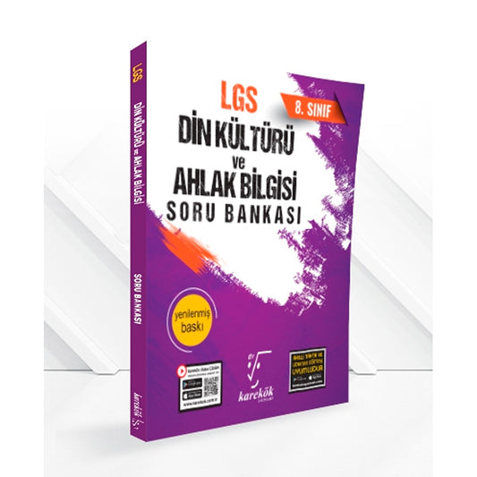 Karekök Yayınları 8. Sınıf LGS Din Kültürü ve Ahlak Bilgisi Soru Bankası