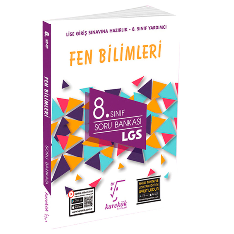 Karekök Yayınları 8.Sınıf LGS Fen Bilimleri Soru Bankası 2021-2022