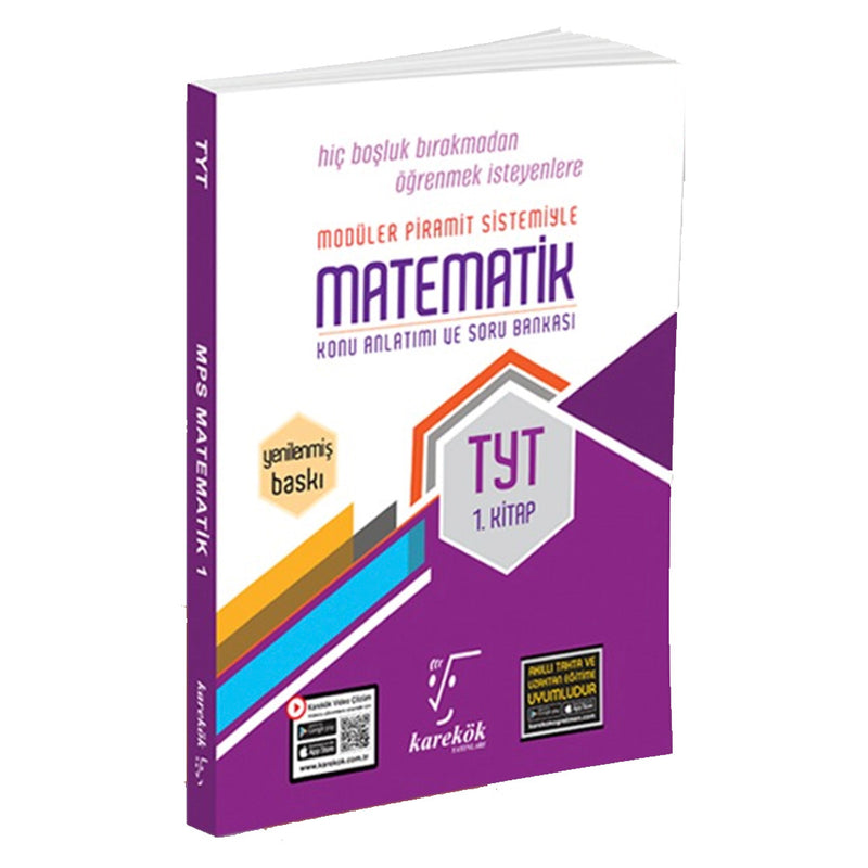 Karekök Yayınları TYT 2023 Matematik 1.Kitap MPS Konu Anlatımlı