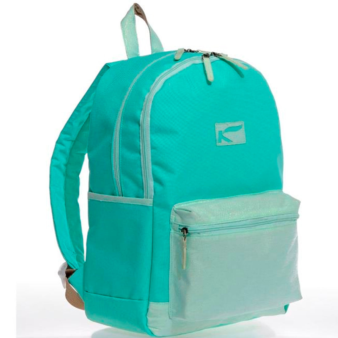 Kaukko Bright Kız Çocuk Simli Okul Sırt Çantası Mint Yeşili