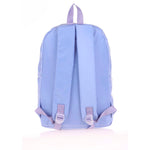 Kaukko Bright Taşlı Floral Mavi Kız Çocuk Sırt Çantası