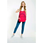 Kaukko Crazy Pembe Kız Çocuk Sırt Çantası