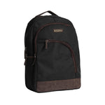 Kaukko Kanvas Siyah Unisex Okul Sırt Çantası