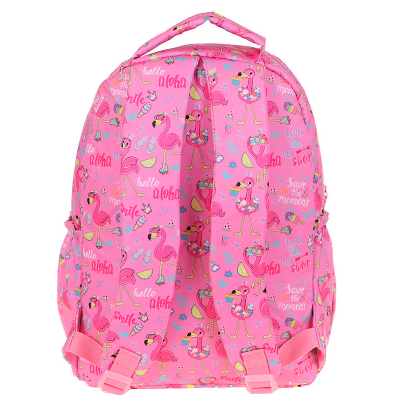 Kaukko Kids&Love Aynali - Taşli Flamingo Sırt Çantası L5095