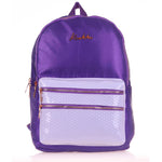 Kaukko Magic Dreams Simli Mor Kız Çocuk Sırt Çantası