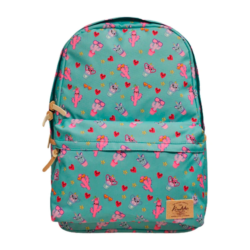 Kaukko Nature Kaktüs Turkuaz Kız Çocuk Sırt Çantası