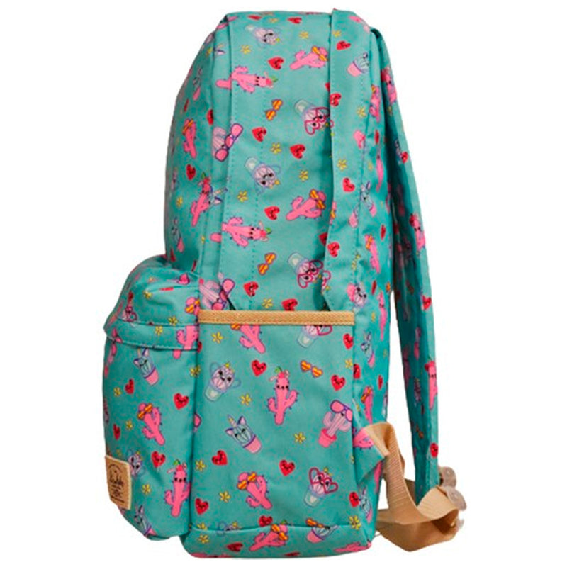 Kaukko Nature Kaktüs Turkuaz Kız Çocuk Sırt Çantası