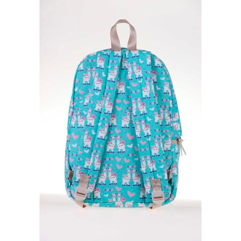 Kaukko Nature Lama Turkuaz Kız Çocuk Sırt Çantası