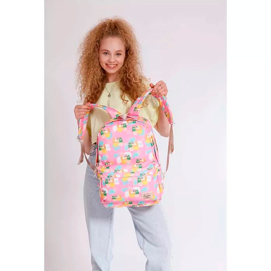 Kaukko Nature Slotsh Pembe Kız Çocuk Sırt Çantası