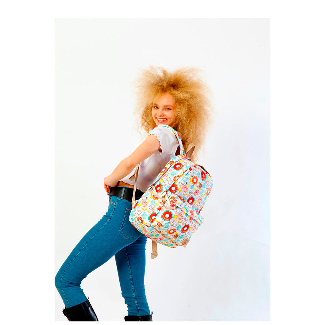 Kaukko Nature Summer Love Kız Çocuk Sırt Çantası