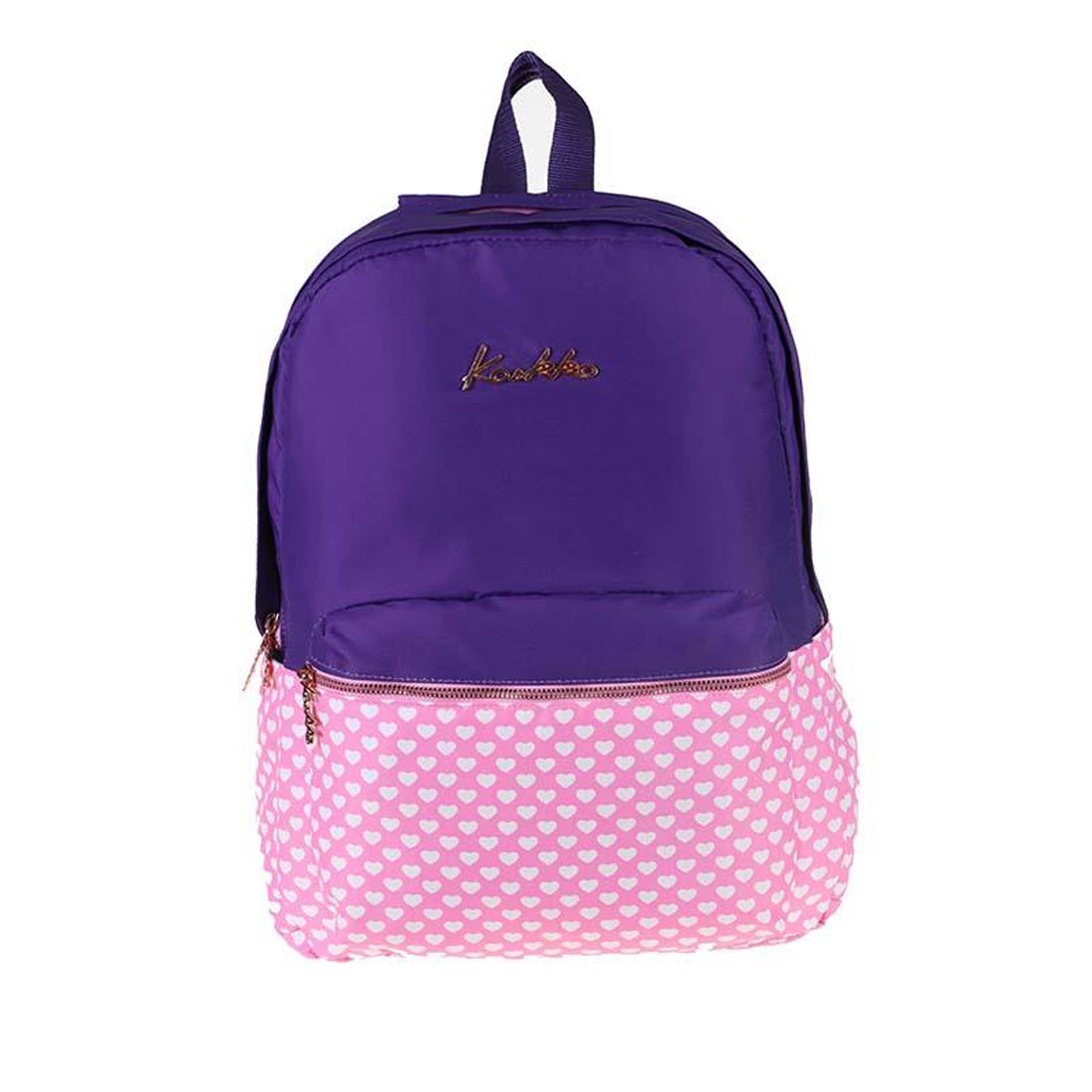 Kaukko Soft Stripe Mor Kız Çocuk Sırt Çantası