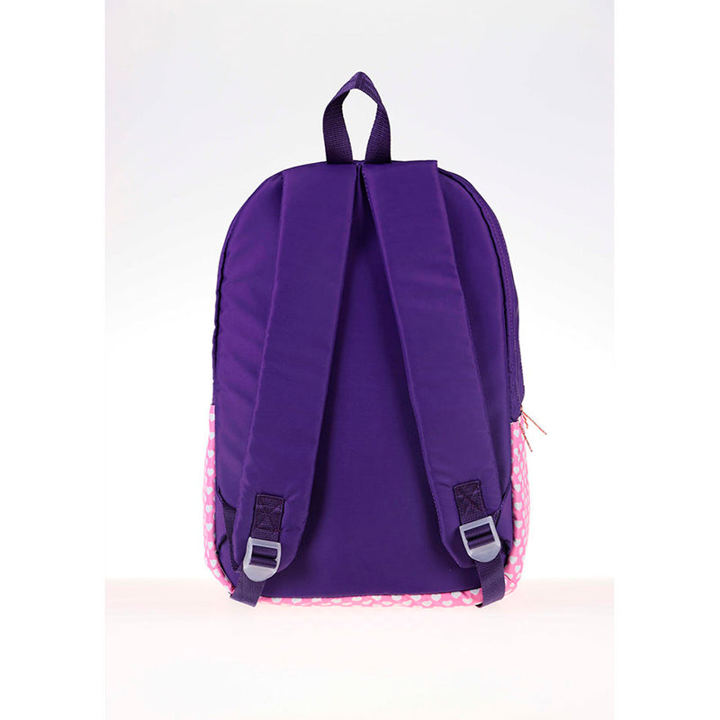 Kaukko Soft Stripe Mor Kız Çocuk Sırt Çantası