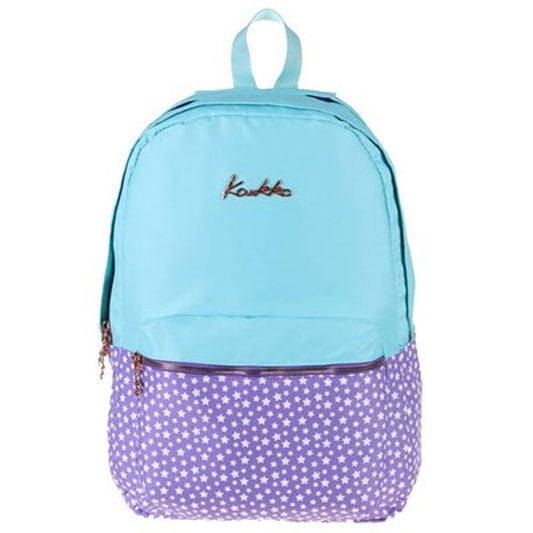 Kaukko Soft Stripe Turkuaz Sırt Çantası