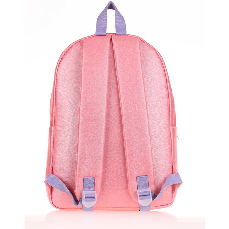 Kaukko Sparkle Duble Kız Çocuk Somon Sırt Çantası