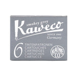 Kaweco 6'lı Duman Gri Kartuş - Yedek Mürekkep ve Akıcı Yazım İçin