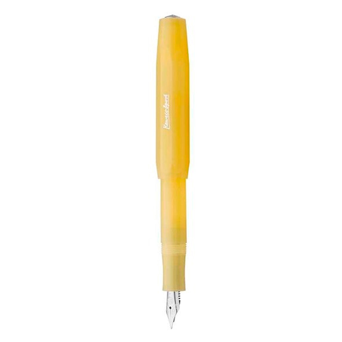 Kaweco Frosted Sport Açık Sarı Dolma Kalem - Hediyelik, İmza ve Yumuşak Yazım Kalemi