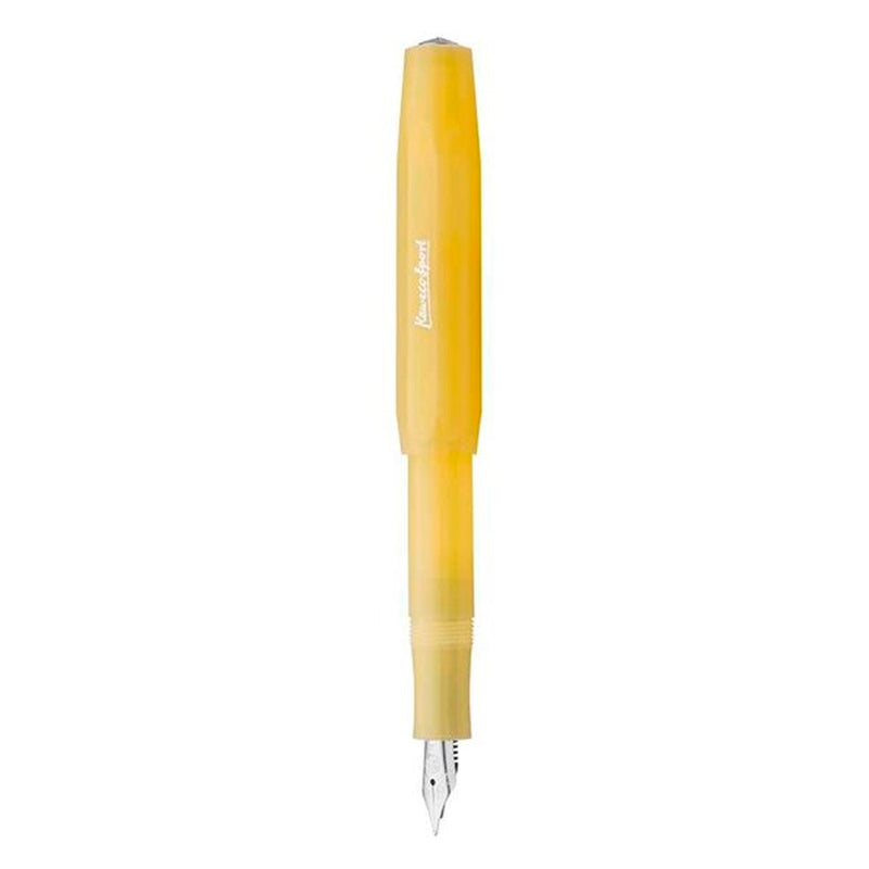 Kaweco Frosted Sport Açık Sarı Dolma Kalem - Hediyelik, İmza ve Yumuşak Yazım Kalemi