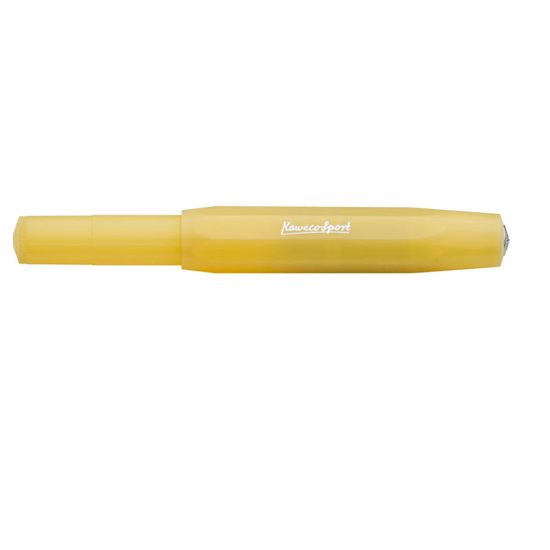 Kaweco Frosted Sport Açık Sarı Roller Kalem - Hediyelik, İmza ve Yumuşak Yazım Kalemi