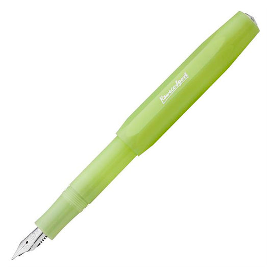 Kaweco Frosted Sport Limon Yeşili M Uç Dolma Kalem - Hediyelik İmza ve Ofis Kalemi
