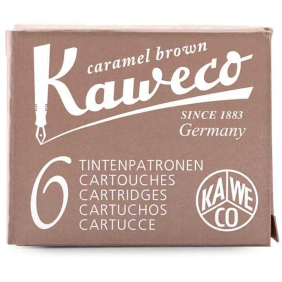 Kaweco Kahverengi Dolmakalem Kartuş - Hediyelik İmza ve Ofis Kalemleri İçin